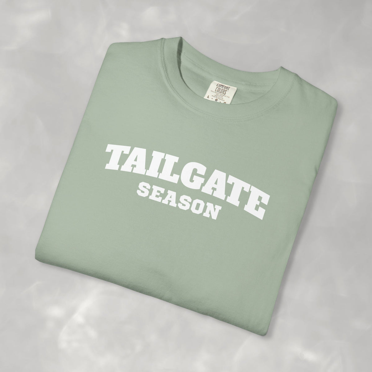 Tailgate Season, Football Game Day Unisex Comfort Colors Tee for Men and Women