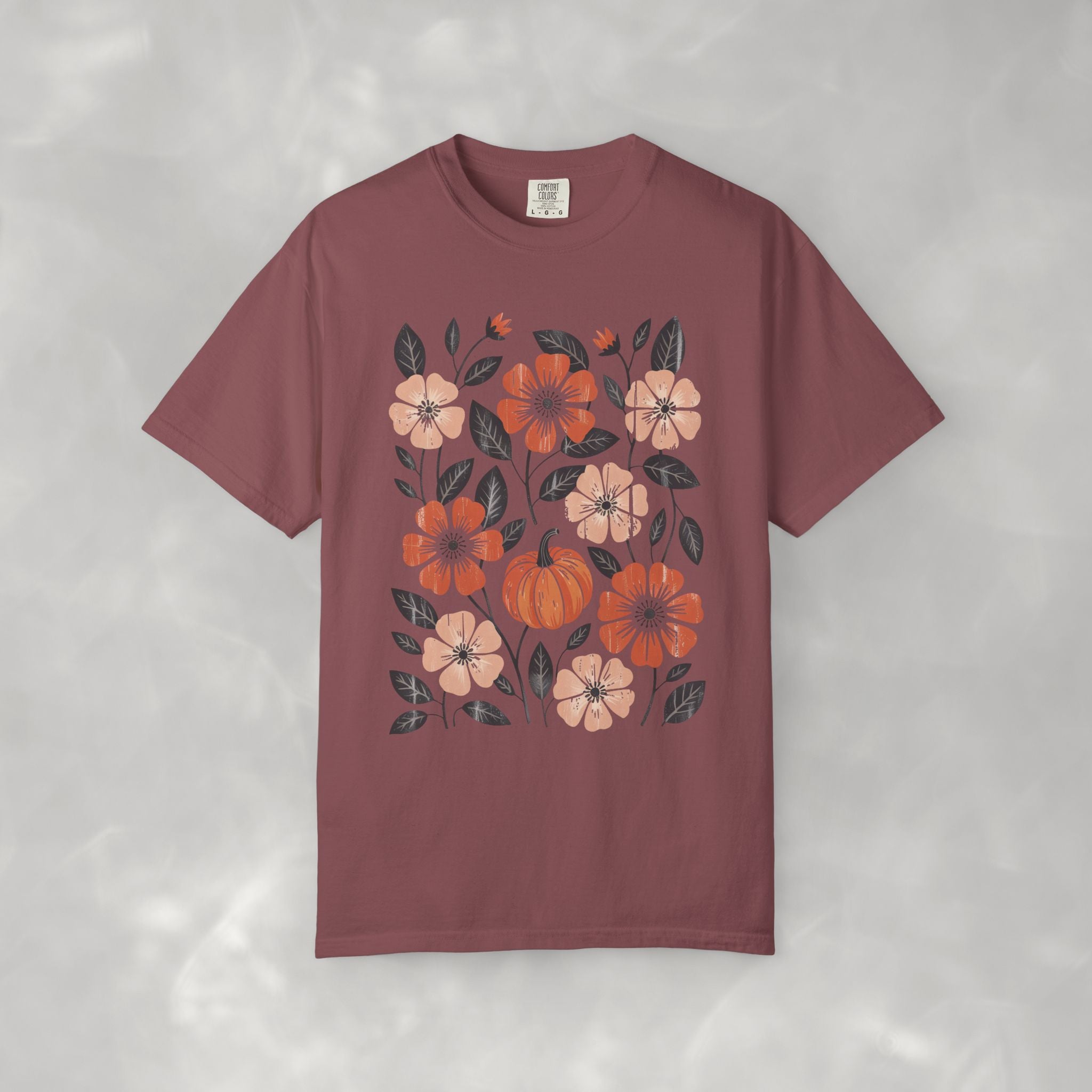 Boho Autumn, Vintage Fall Comfort Colors Tee