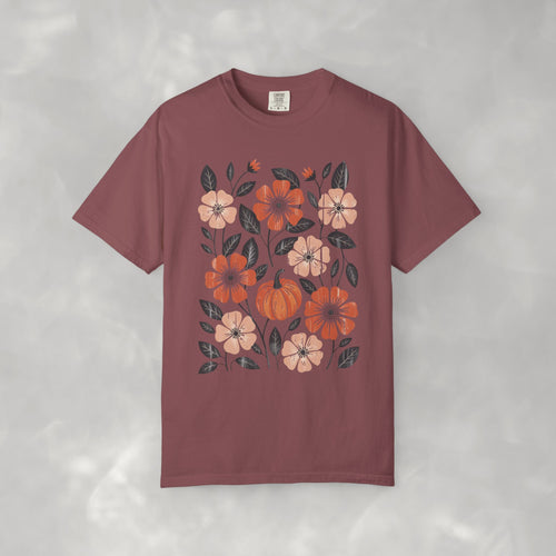 Boho Autumn, Vintage Fall Comfort Colors Tee