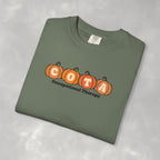 COTA Fall Pumpkins Comfort Colors Garment-Dyed T-shirt for Occupational Therapy Assistants