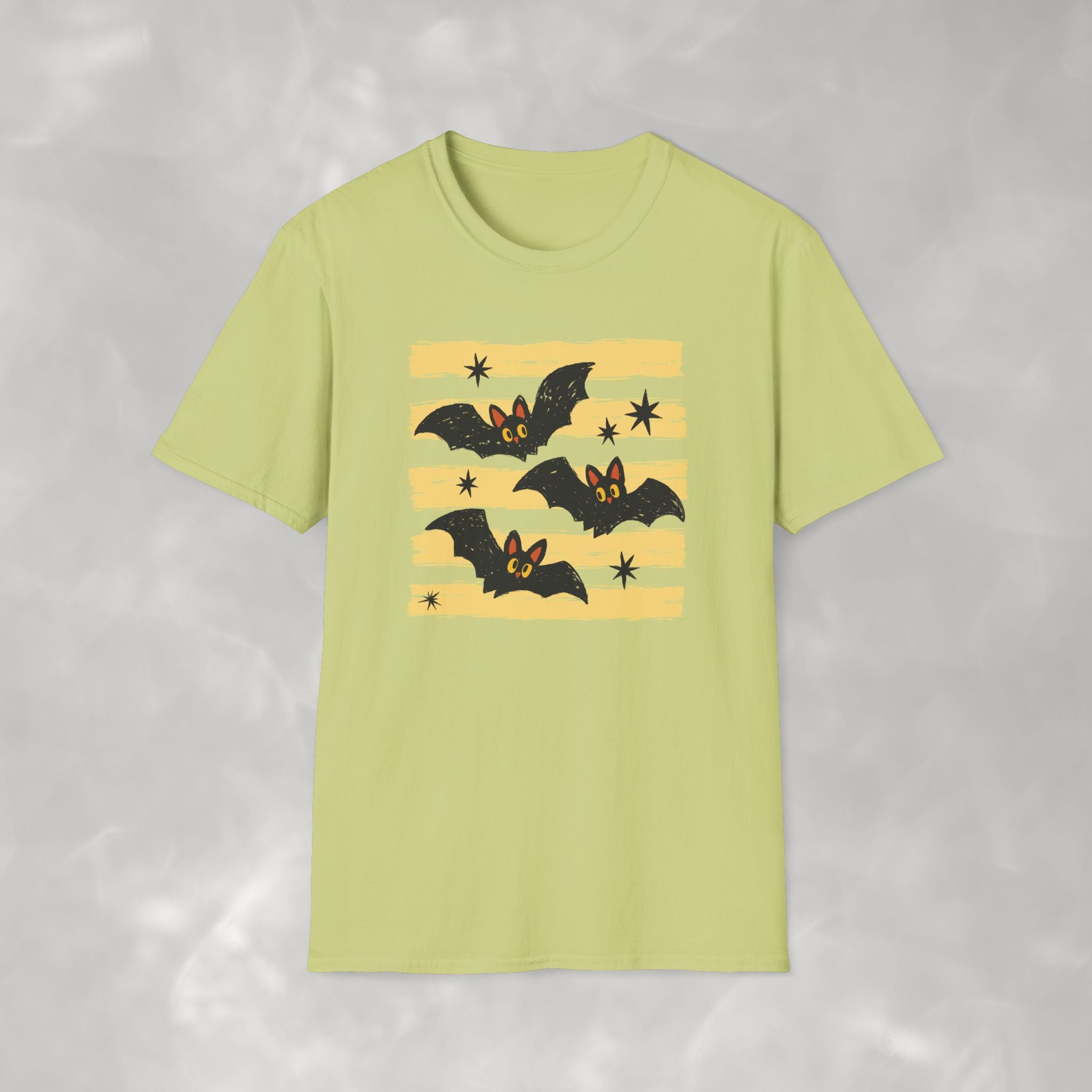 Cute Halloween Bats, Gildan Unisex Softstyle T-Shirt