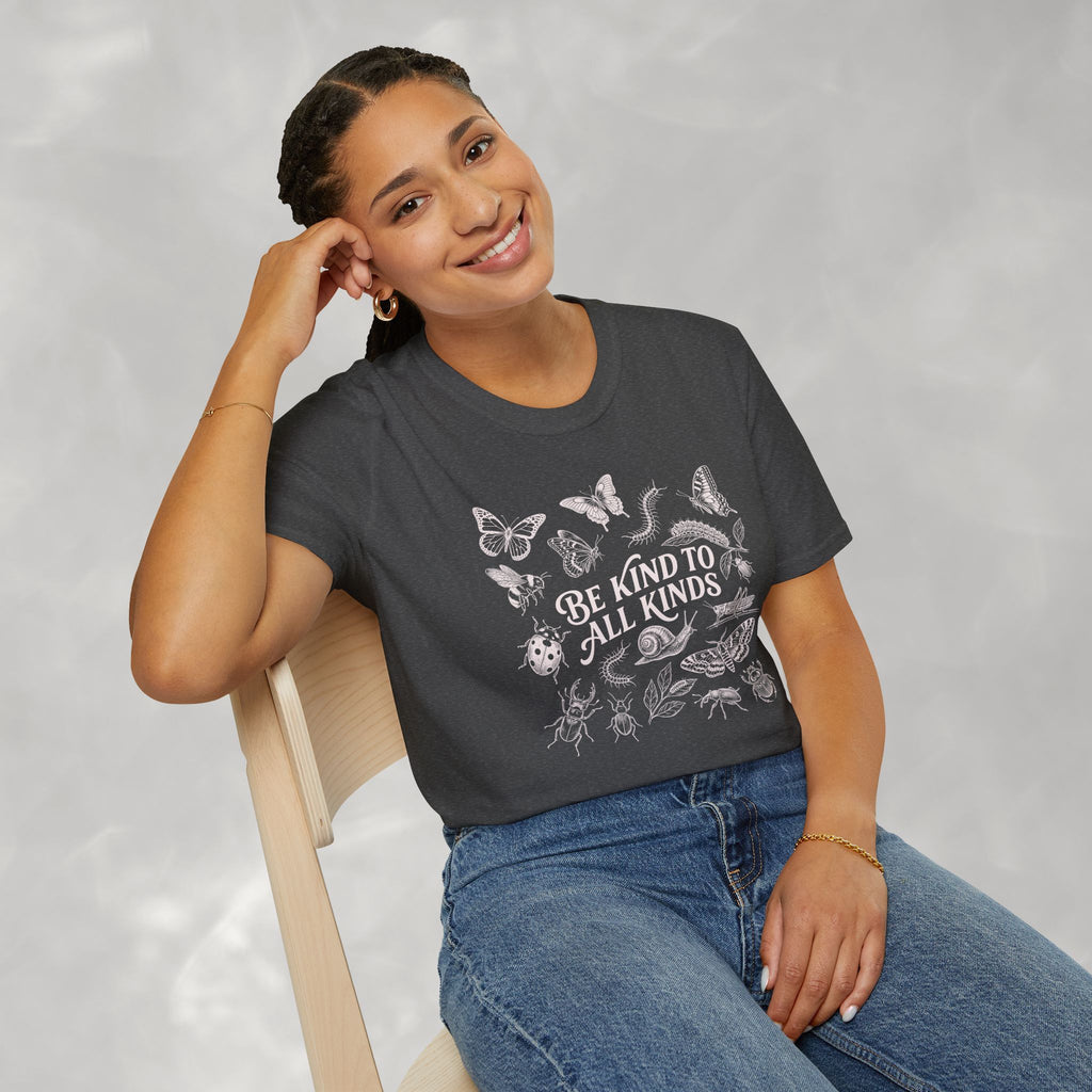 Be Kind to All Kinds, Inclusion Awareness Gildan Unisex Softstyle T-Shirt
