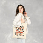 Vintage Autmn, Retro Fall Double-Sided Cotton Canvas Tote Bag