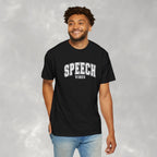 Speech Vibes, Unisex Comfort Colors Tee for SLP, SLPA, Speech Therapy