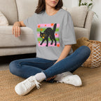 Spooky, Cute Black Cat, Halloween Gildan Unisex Softstyle T-Shirt