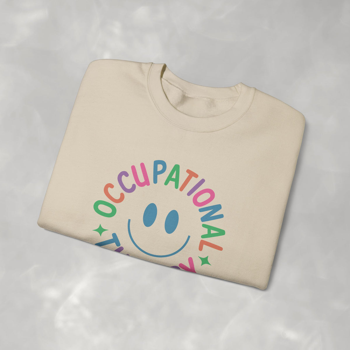 Occupational Therapy, Cute Playful Smile, OT, COTA Gildan Unisex Heavy Blend™ Crewneck Sweatshirt