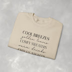 Autumn Vibes Gildan Unisex Heavy Blend™ Crewneck Sweatshirt for Fall, Thanksgiving, Festive