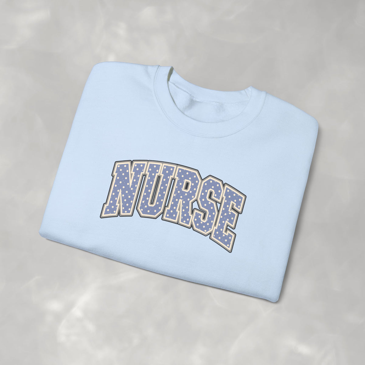 Nurse Vasity Polka Dot Gildan Unisex Heavy Blend™ Crewneck Sweatshirt