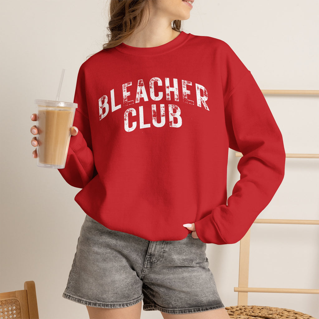 Bleacher Club, Funny Unisex Heavy Blend™ Crewneck Sweatshirt for Sports Parents, Family