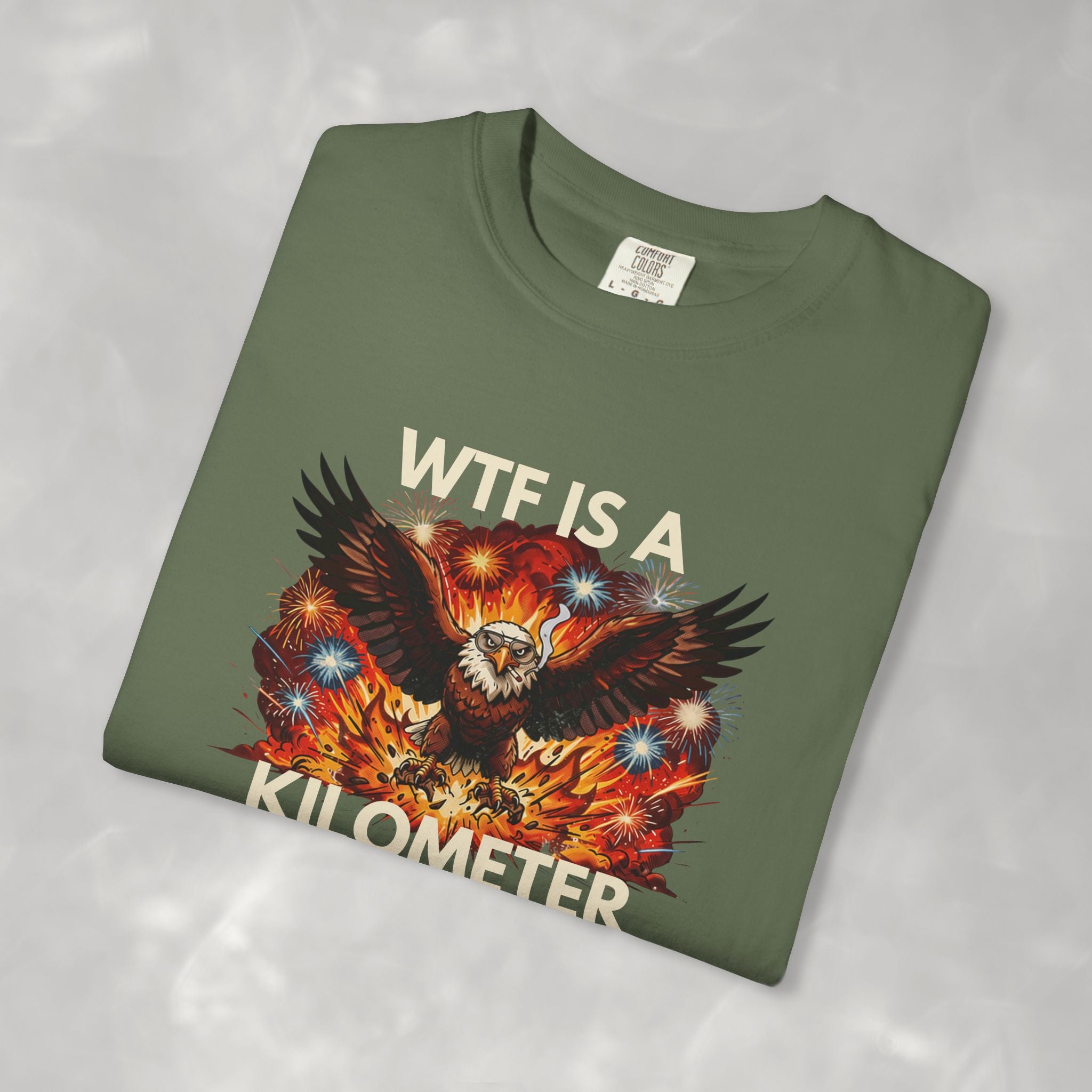 WTF Is A Kilometer Funny Unisex CC Tee, 4th of July, Independence Day Shirt