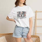 Touchdown Season, Preppy Football Comfort Colors Tee