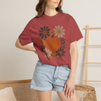 Retro Fall, Autumn Pumpkin Comfort Colors Tee