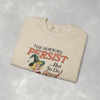 The Horrors Persist but So Do I, Funny Vintage Retro Halloween, Gildan Unisex Heavy Blend™ Crewneck Sweatshirt