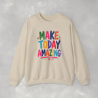 Make Today Amazing, Gildan Unisex Heavy Blend™ Crewneck Sweatshirt