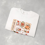 Hello Fall, Cute Autumn Collage, Gildan Unisex Heavy Blend™ Crewneck Sweatshirt
