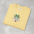 You Can Do It, Cute Motivational Frog Unisex Comfort Colors Tee for OT, PT, Speech Therapist