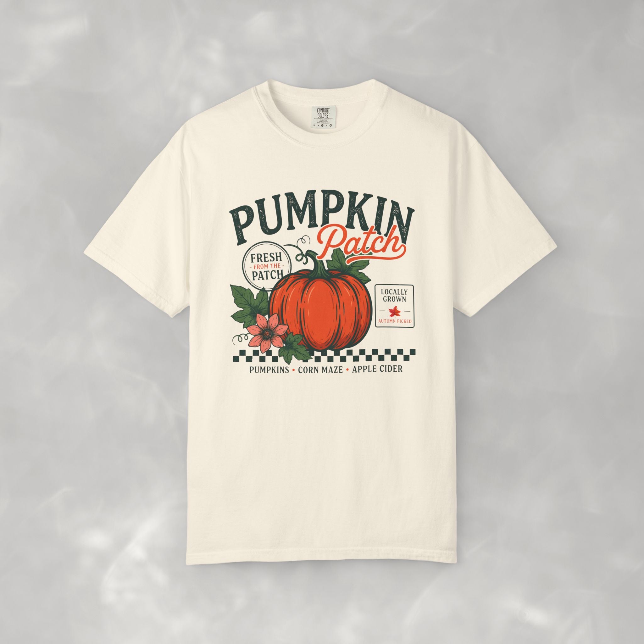Pumpkin Patch Comfort Colors Tee