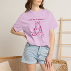 Give Me a Minute, Funny Cat Lover Comfort Colors Tee