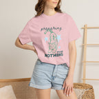 Preparing to do Nothing, Funny, Cute, Cat Lover Comfort Colors Tee