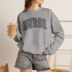 Nurse Checkered Gildan Unisex Heavy Blend™ Crewneck Sweatshirt for RN, LPN, GN, Nursing Students