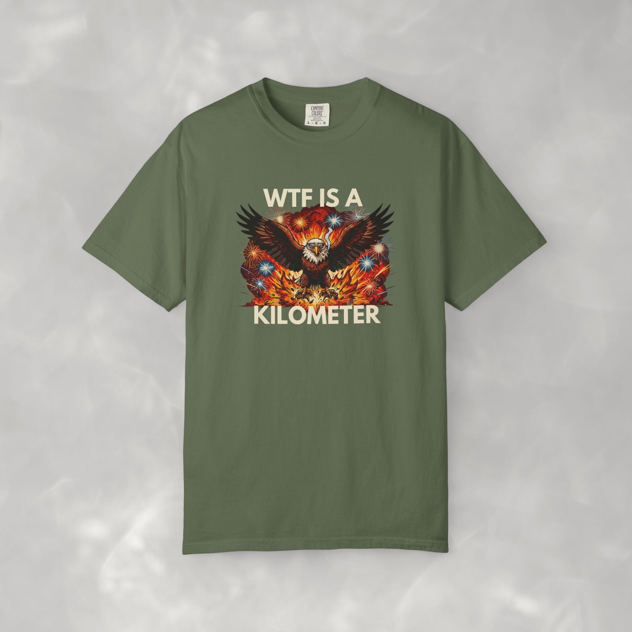 WTF Is A Kilometer Funny Unisex CC Tee, 4th of July, Independence Day Shirt