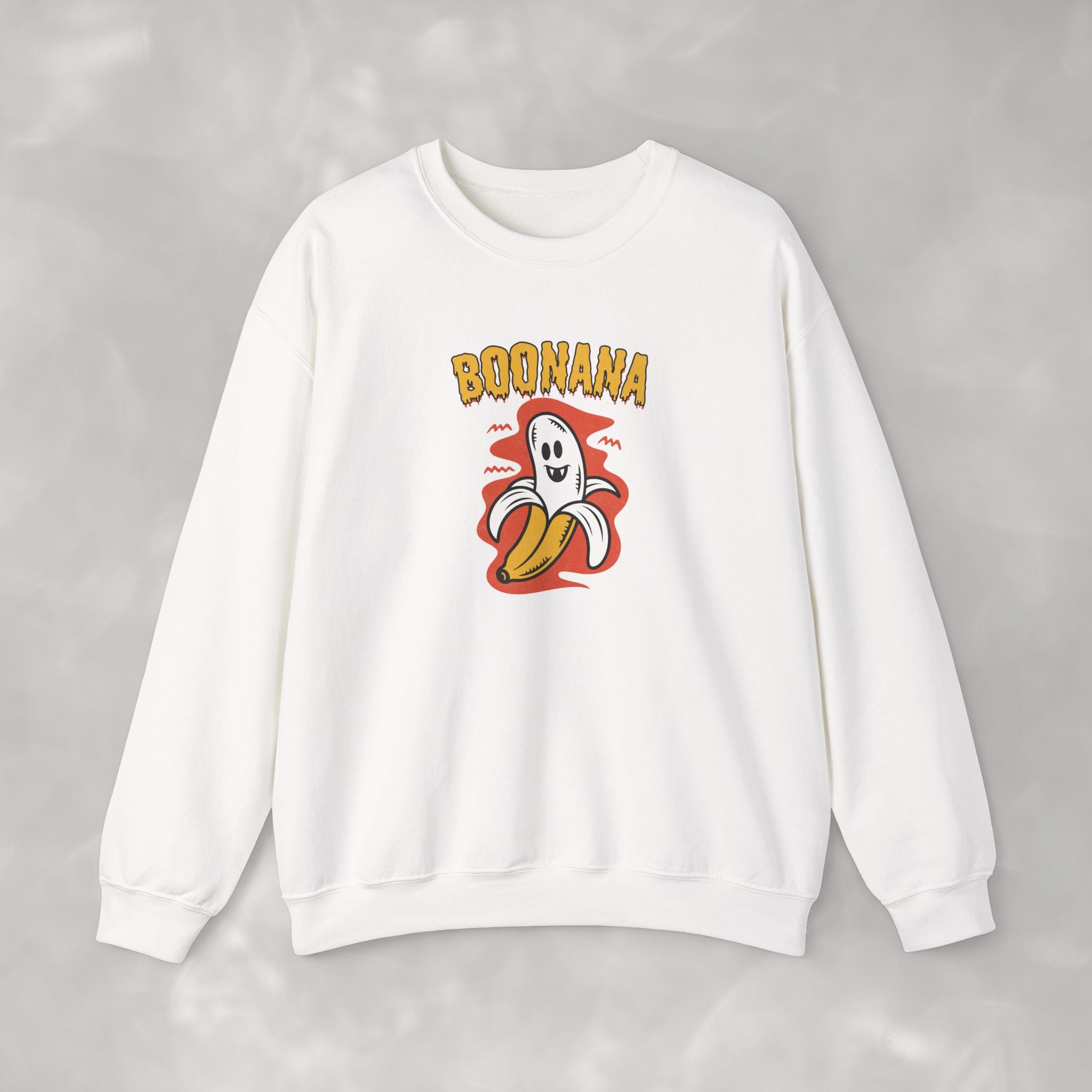 Cute Boonana Funny Halloween Gildan Unisex Heavy Blend™ Crewneck Sweatshirt