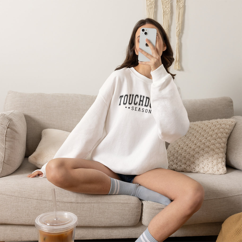 Touchdown Season Unisex Gildan Heavy Blend™ Crewneck Sweatshirt