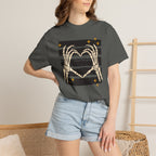 Spooky Skeleton Hands, Cute Halloween Comfort Colors Tee