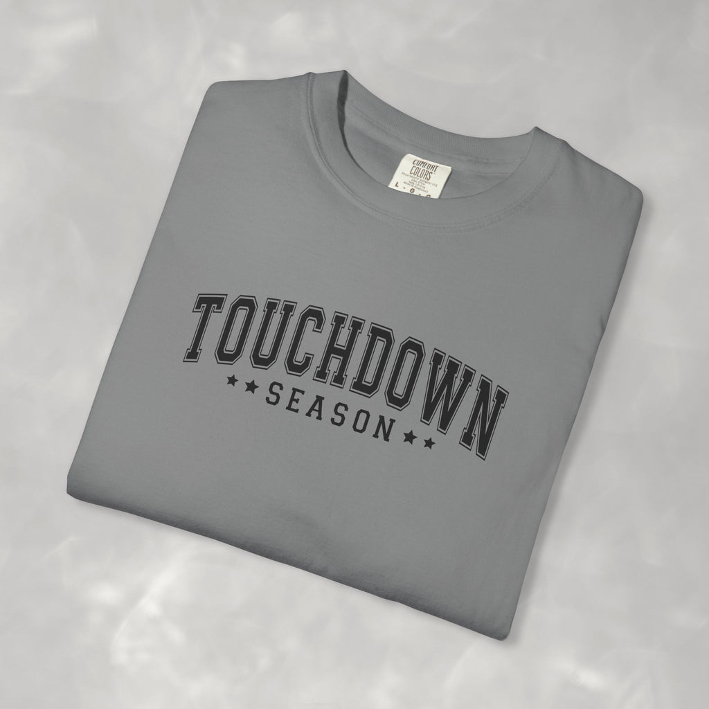 Touchdown Season, Unisex Football Comfort Colors Tee