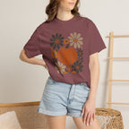 Retro Fall, Autumn Pumpkin Comfort Colors Tee