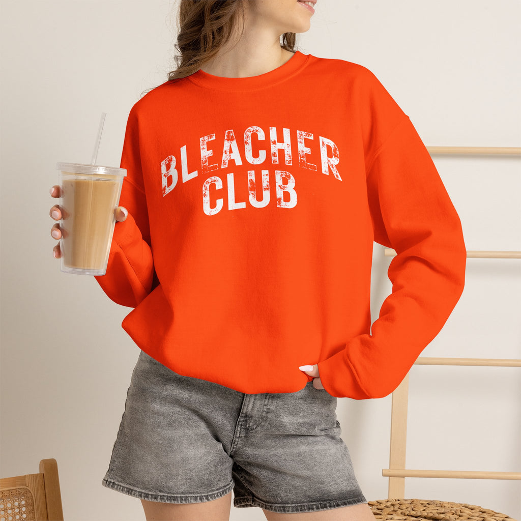 Bleacher Club, Funny Unisex Heavy Blend™ Crewneck Sweatshirt for Sports Parents, Family