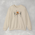 Dancing Skeletons, Cute Halloween Gildan Unisex Heavy Blend™ Crewneck Sweatshirt