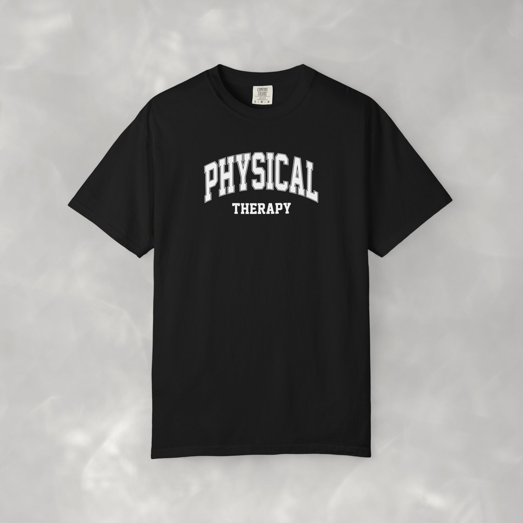 Physical Therapy, Therapist Classic Varsity Style Comfort Colors Tee