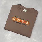 COTA Fall Pumpkins Comfort Colors Garment-Dyed T-shirt for Occupational Therapy Assistants