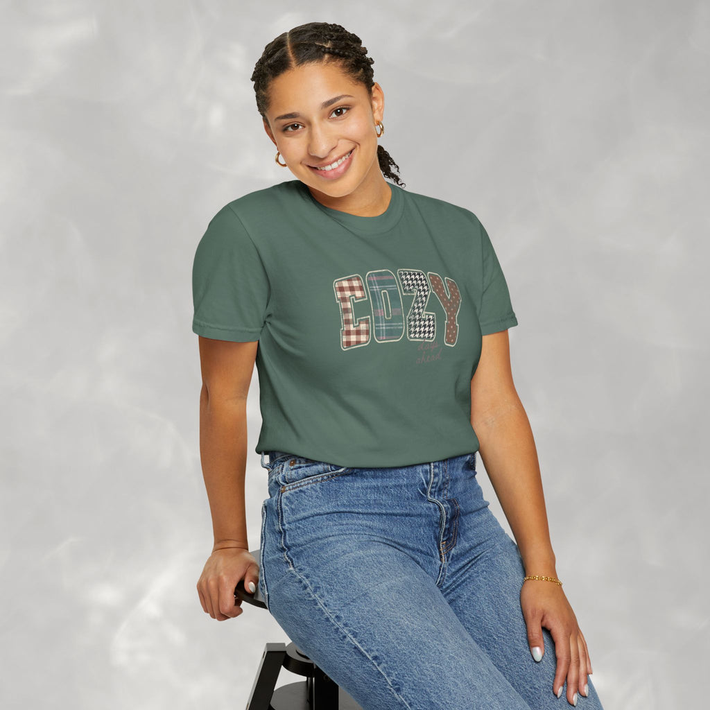 Cozy Day Ahead Comfort Colors Unisex Garment-Dyed T-shirt