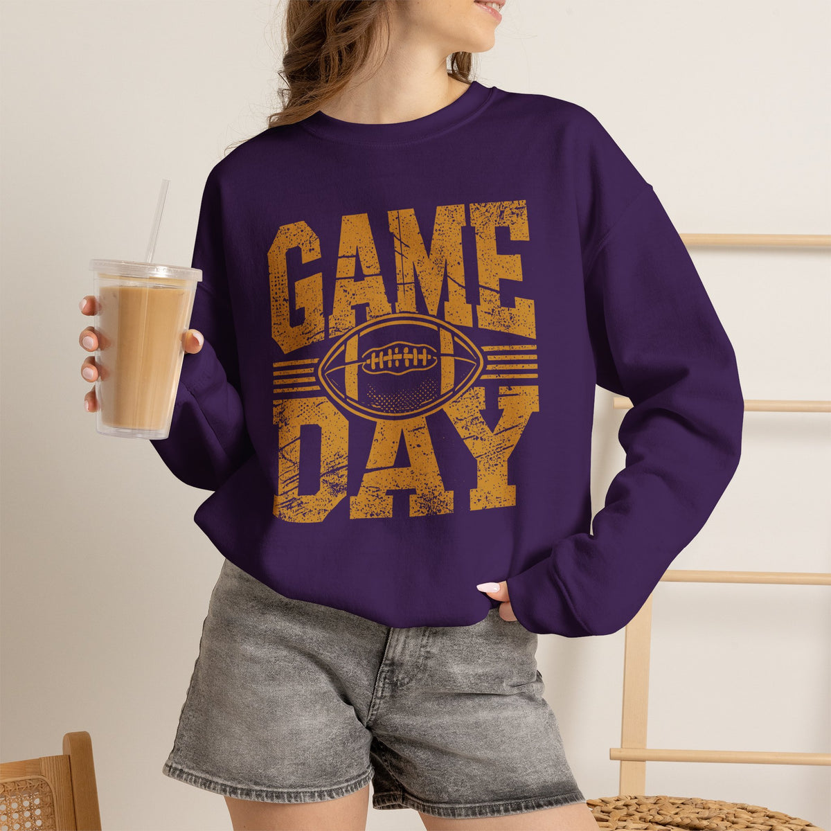 Game Day, Football Team Gildan Unisex Heavy Blend™ Crewneck Sweatshirt