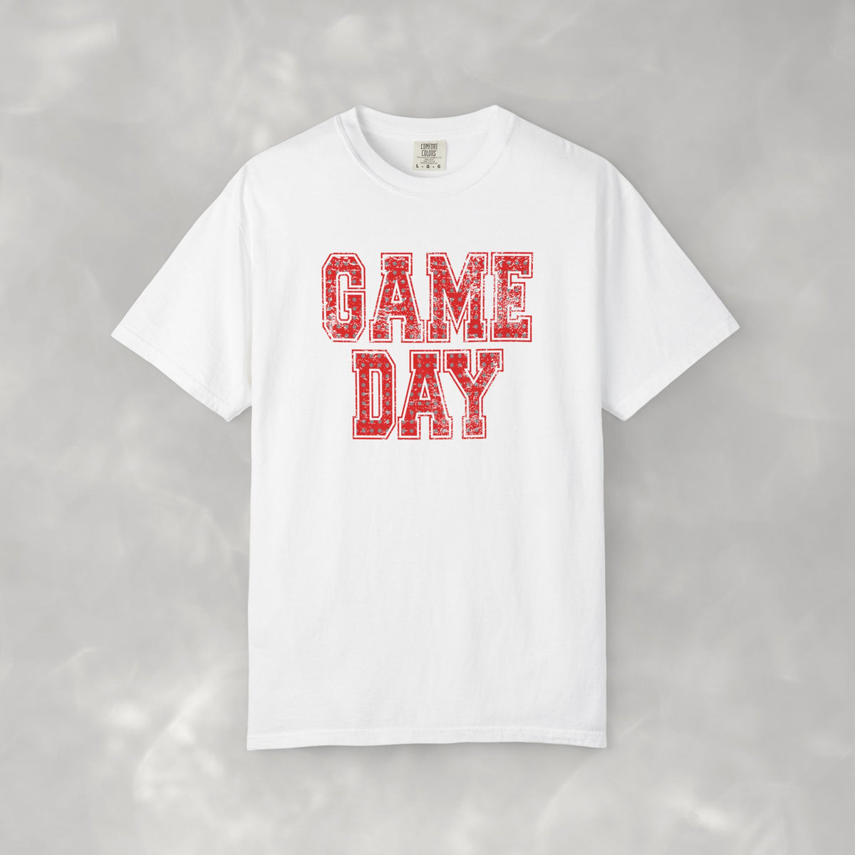 Cute Game Day, Preppy Polka Dot Comfort Colors Tee
