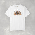 Retro Cats in Halloween Costumes Unisex Comfort Colors Tee