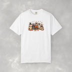 Retro Cats in Halloween Costumes Unisex Comfort Colors Tee
