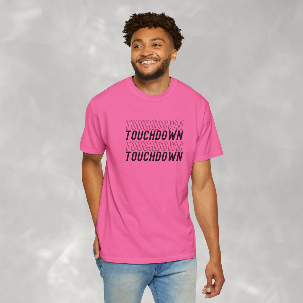 Touchdown Unisex Football Comfort Colors Tee