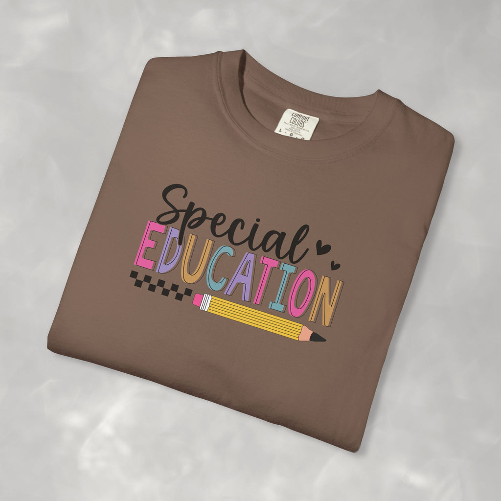 Special Education Comfort Colors Unisex Garment-Dyed T-shirt for Teachers, Educators, Paraprofessionals