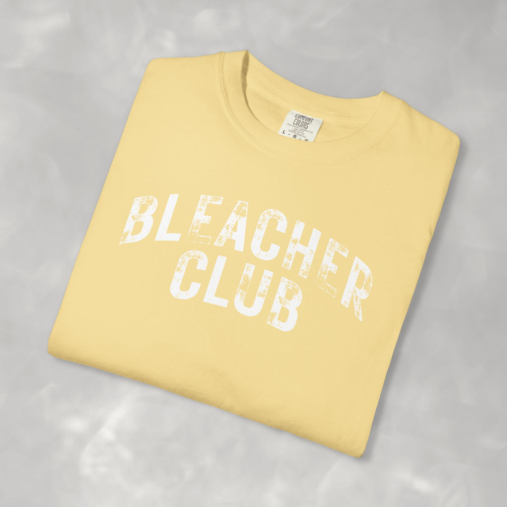 Bleacher Club, Funny Unisex Comfort Colors Tee for Sports Parents, Family