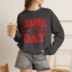 Retro Vintage Volleyball Game Day Gildan Unisex Heavy Blend™ Crewneck Sweatshirt