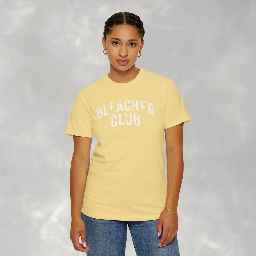Bleacher Club, Funny Unisex Comfort Colors Tee for Sports Parents, Family