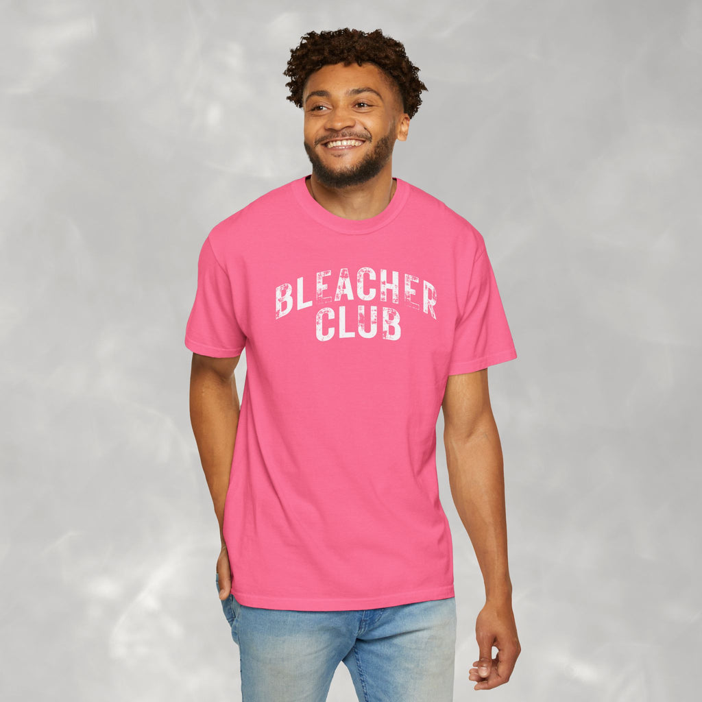 Bleacher Club, Funny Unisex Comfort Colors Tee for Sports Parents, Family