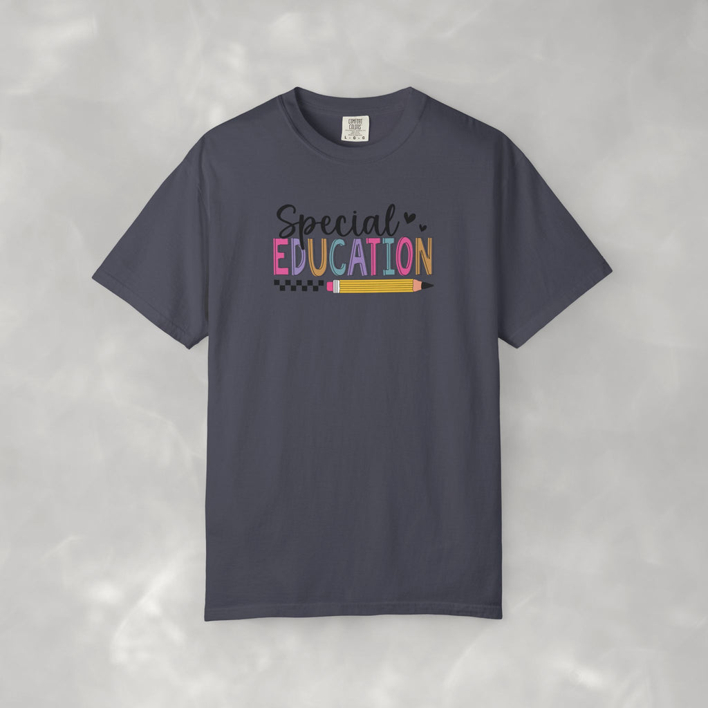 Special Education Comfort Colors Unisex Garment-Dyed T-shirt for Teachers, Educators, Paraprofessionals
