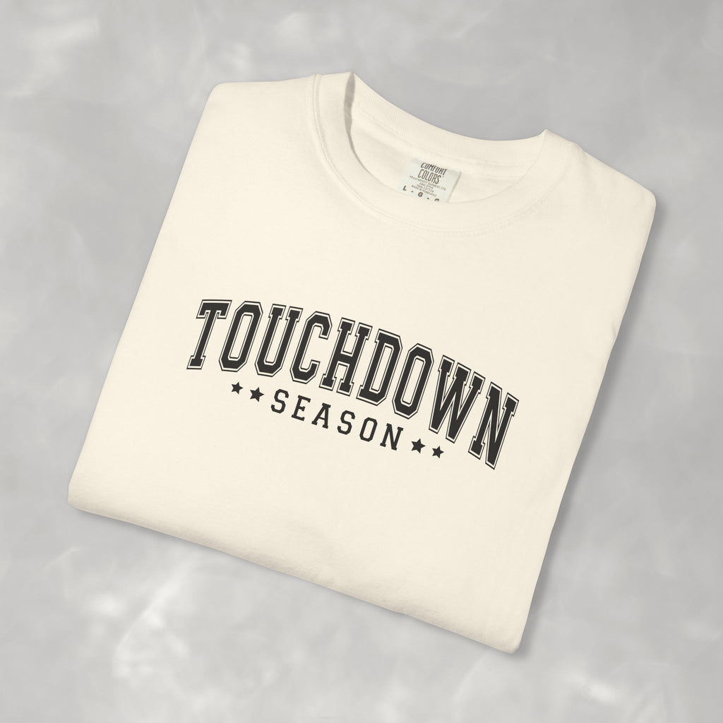 Touchdown Season, Unisex Football Comfort Colors Tee
