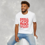 Small Town Big Pride, Football, School Spirit Gildan Unisex Softstyle T-Shirt