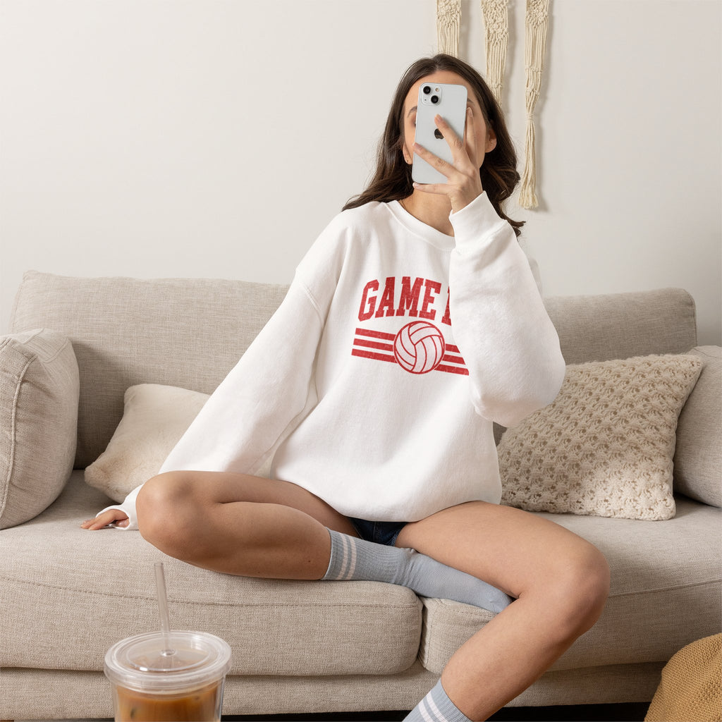 Volleyball Game Day Gildan Unisex Heavy Blend™ Crewneck Sweatshirt