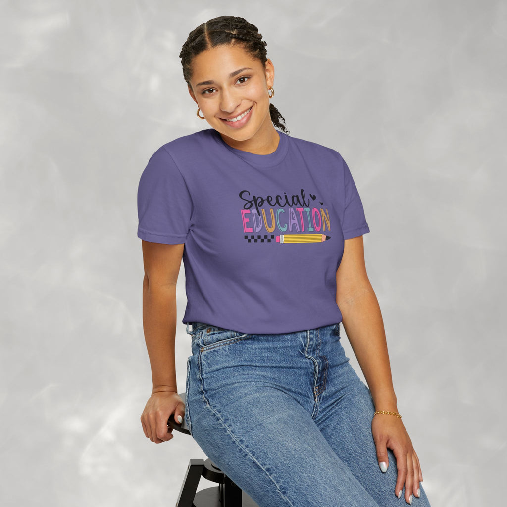 Special Education Comfort Colors Unisex Garment-Dyed T-shirt for Teachers, Educators, Paraprofessionals